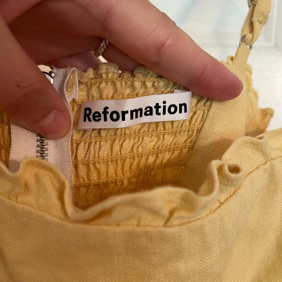 Reformation Ava Linen Dress - Picture 5 of 7